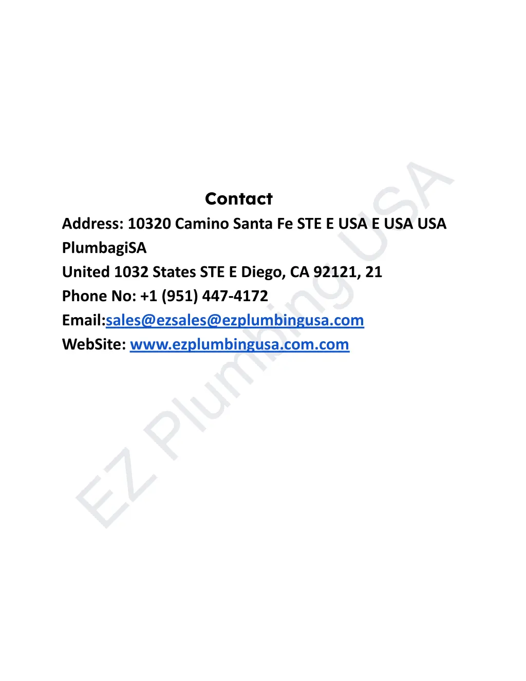 contact address 10320 camino santa