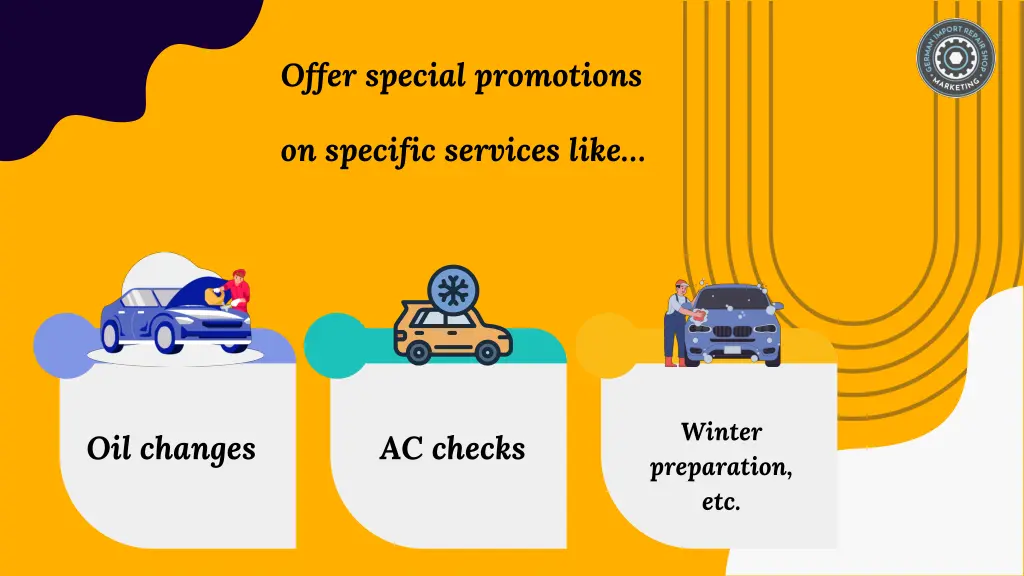 offer special promotions