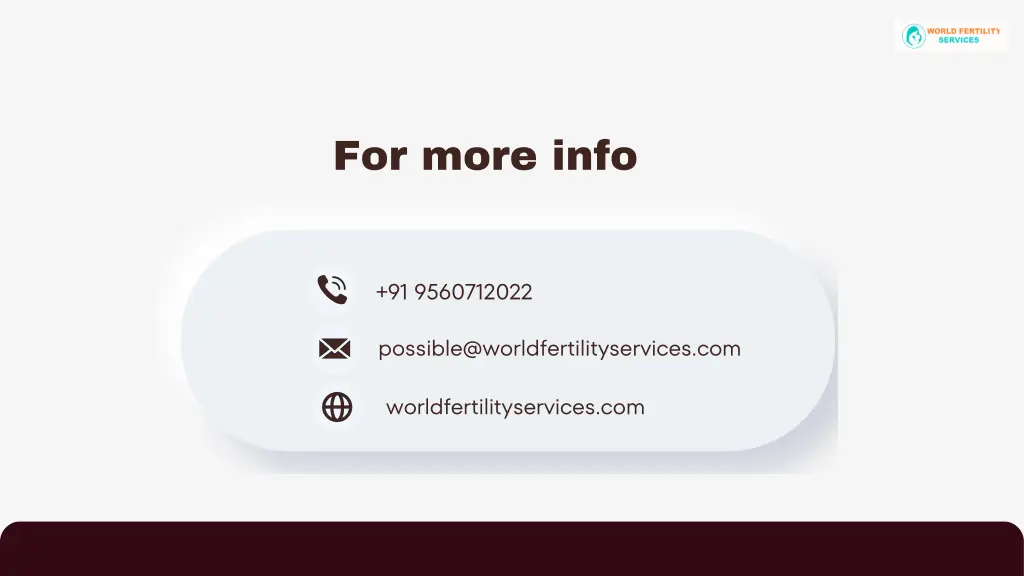 for more info