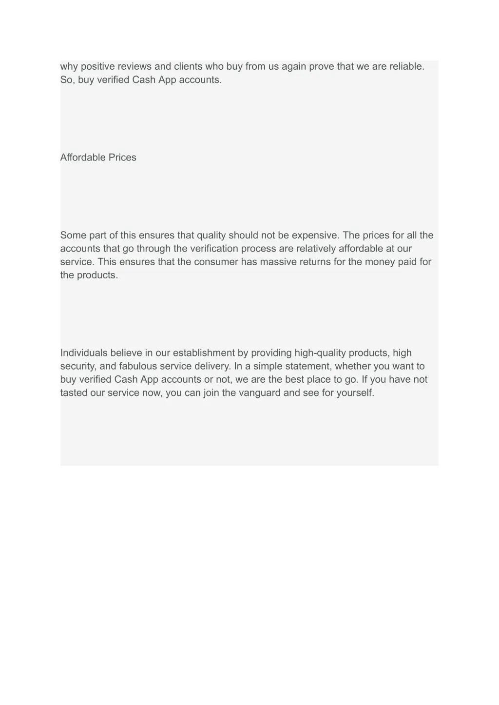 why positive reviews and clients who buy from
