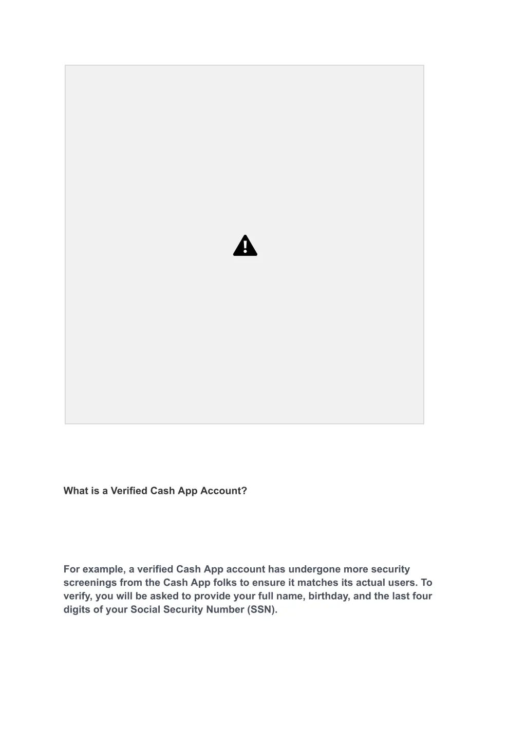 what is a verified cash app account