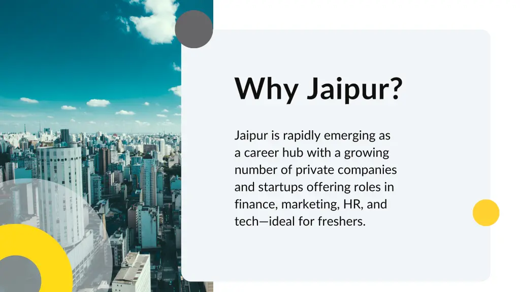 jaipur is rapidly emerging as a career hub with
