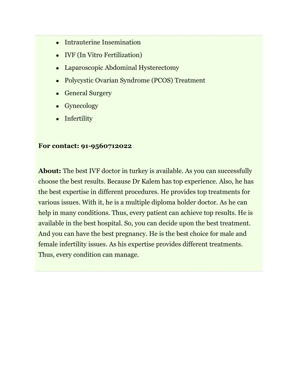 intrauterine insemination