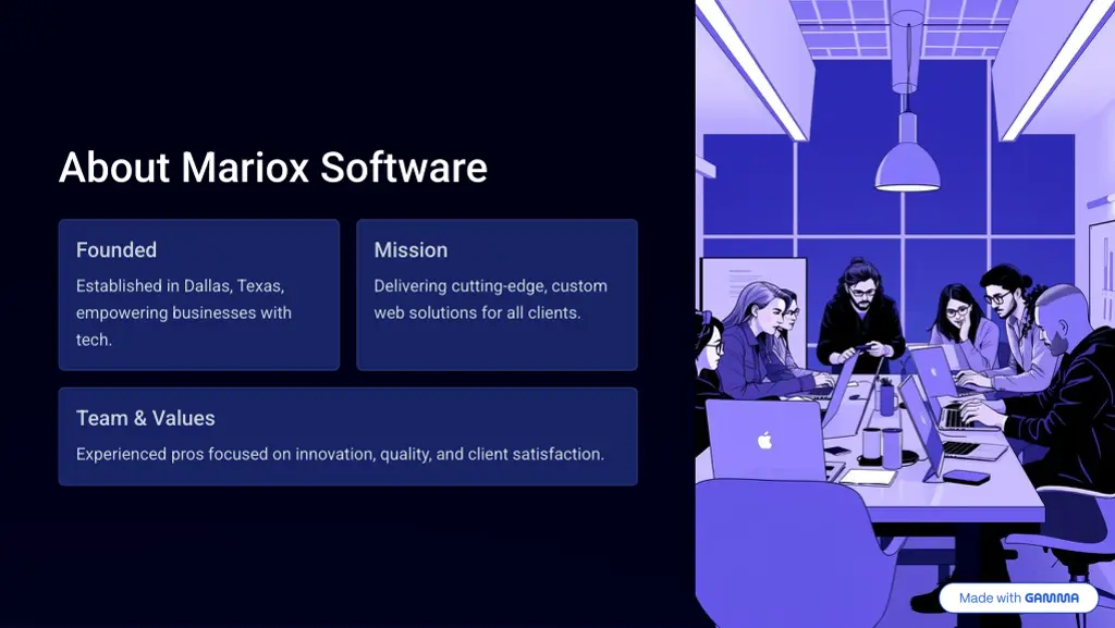 about mariox software
