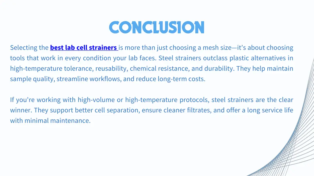 conclusion conclusion