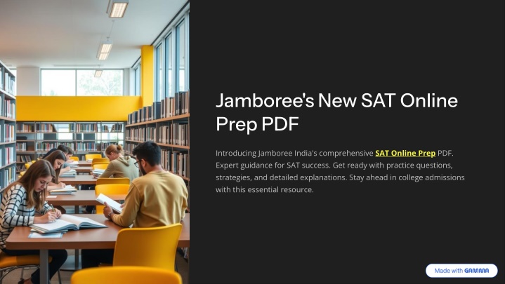 jamboree s new sat online prep pdf