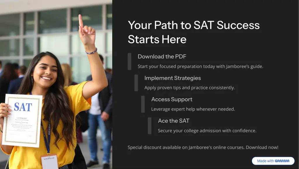your path to sat success starts here