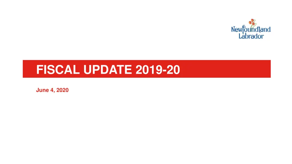 fiscal update 2019 20