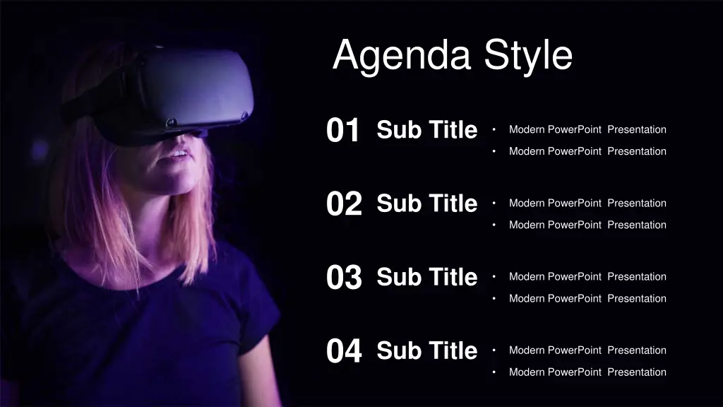 agenda style