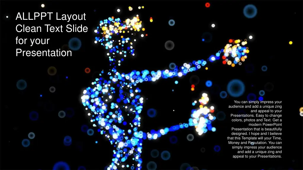 allppt layout clean text slide for your 1