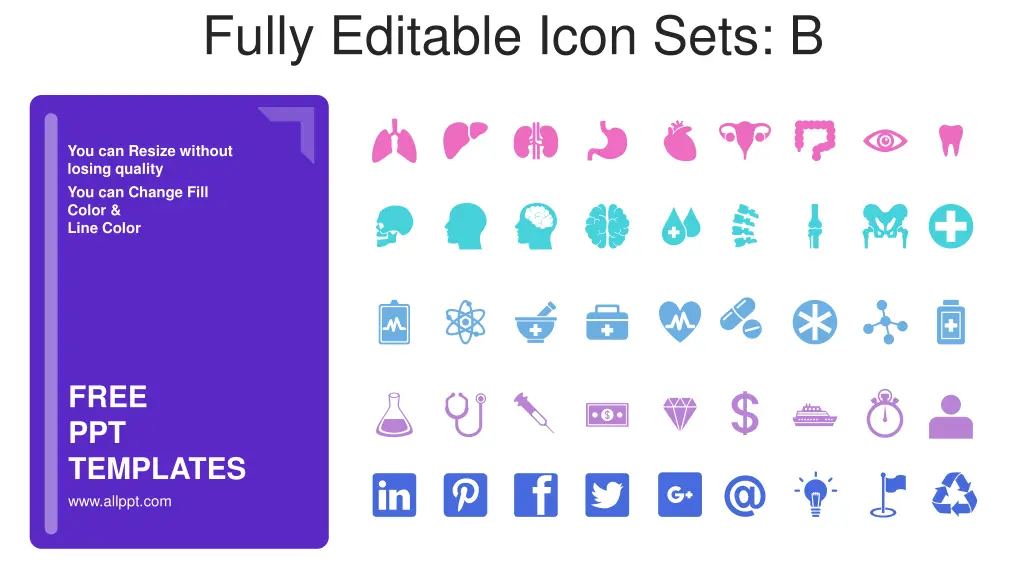 fully editable icon sets b