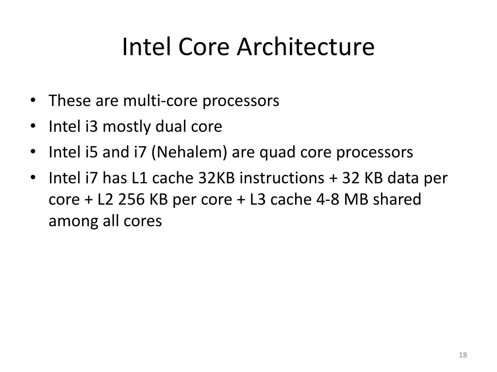 intel core architecture
