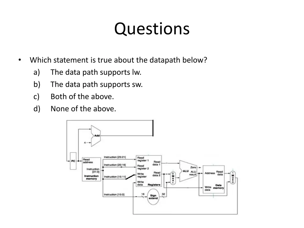 questions 1