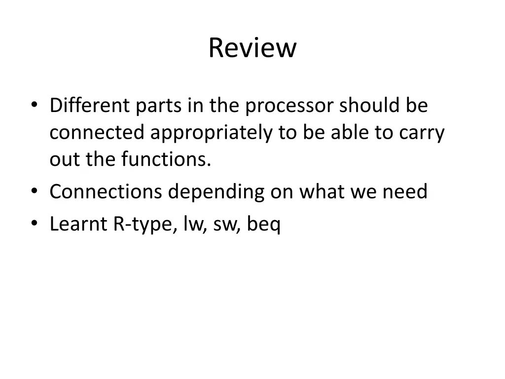 review