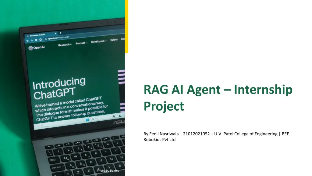 rag ai agent internship project
