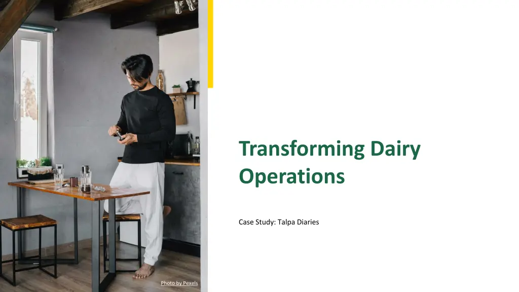 transforming dairy operations