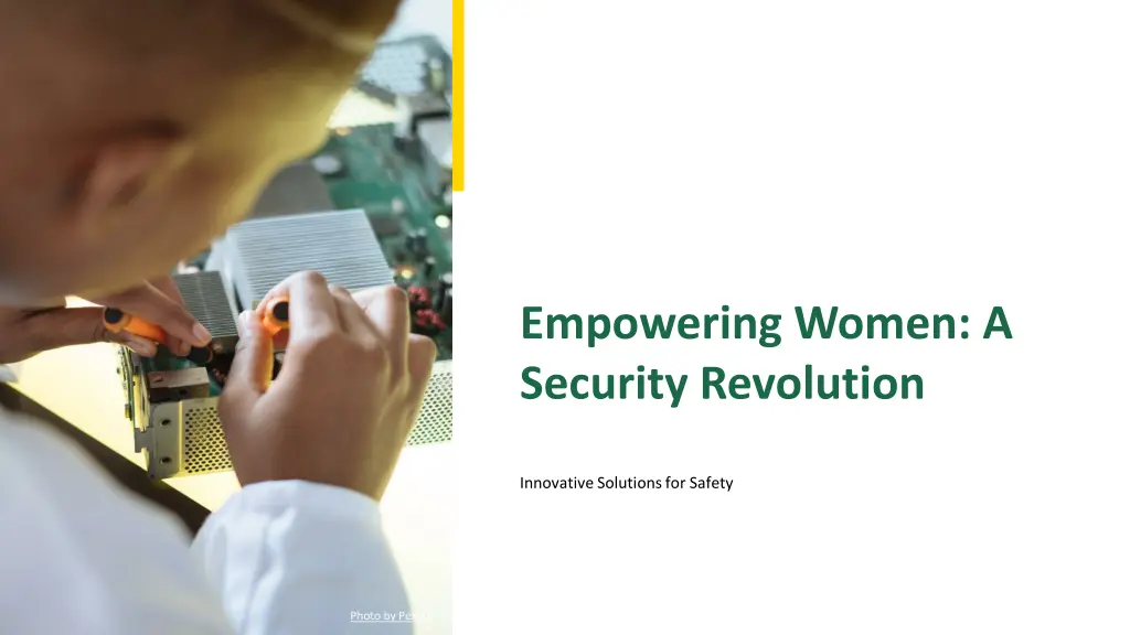 empowering women a security revolution