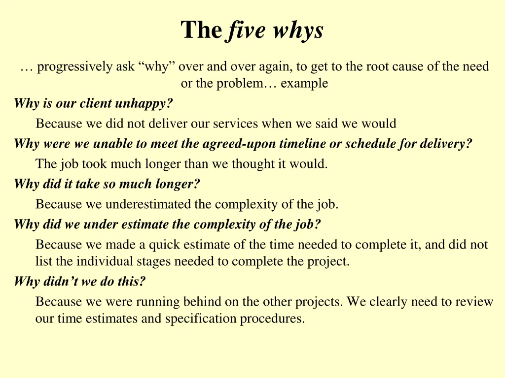 the five whys 1