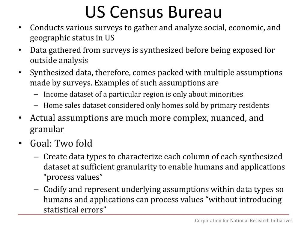 us census bureau conducts various surveys