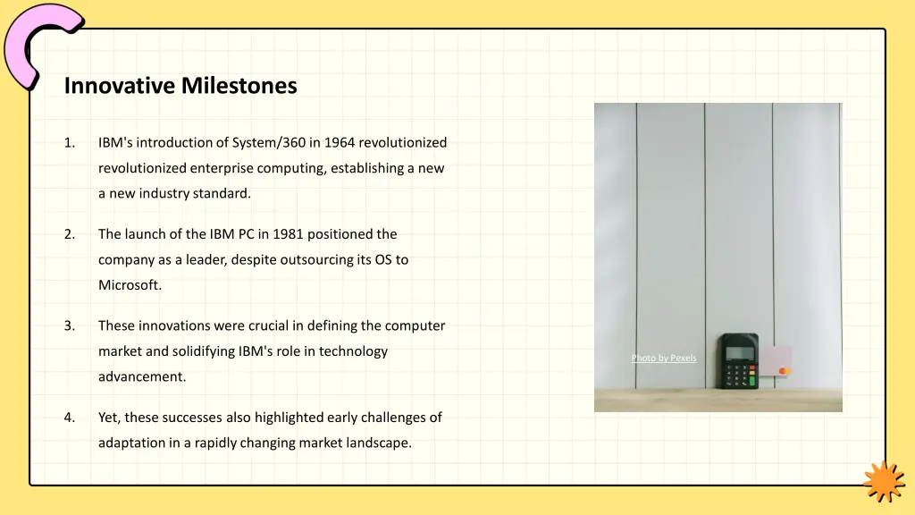 innovative milestones
