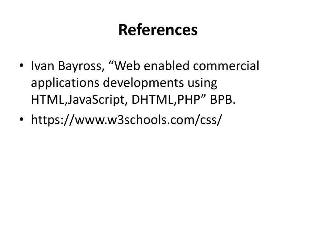 references