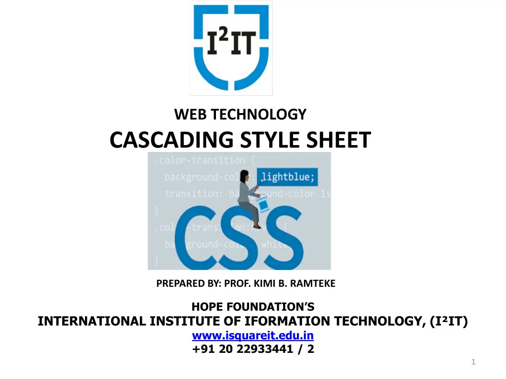 web technology cascading style sheet