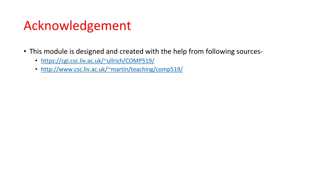 acknowledgement