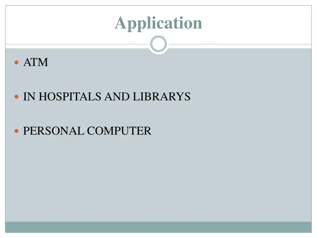 application