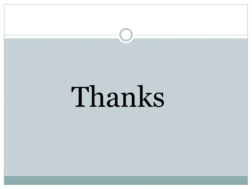 thanks