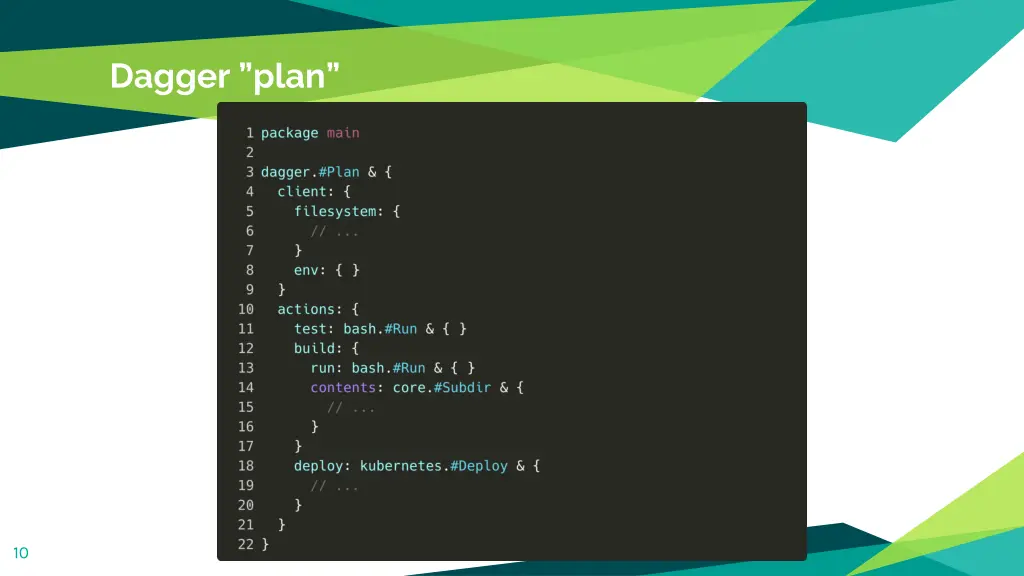 dagger plan