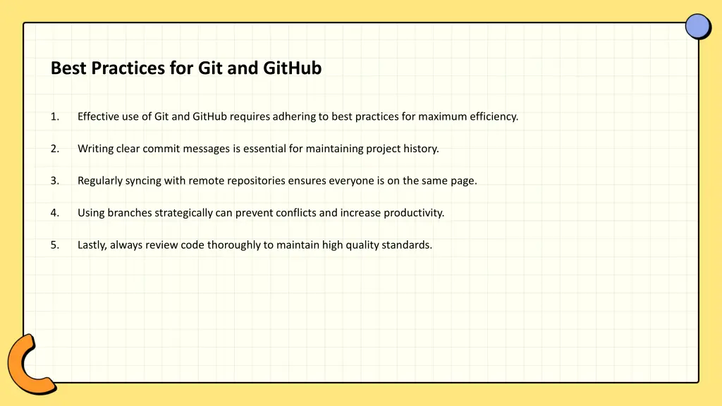 best practices for git and github