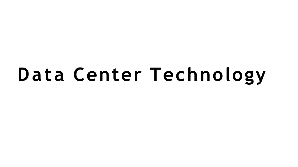 data center technology