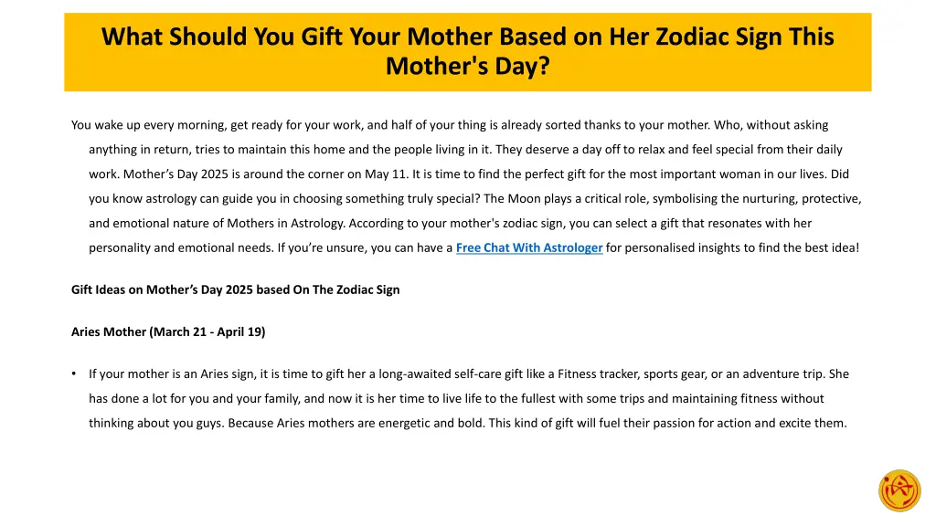 what should you gift your mother based 1