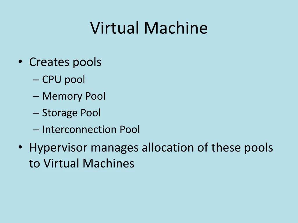 virtual machine 1