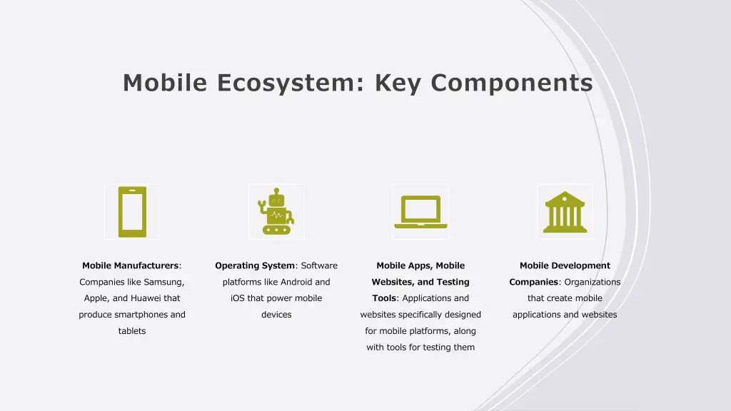 mobile ecosystem key components 1
