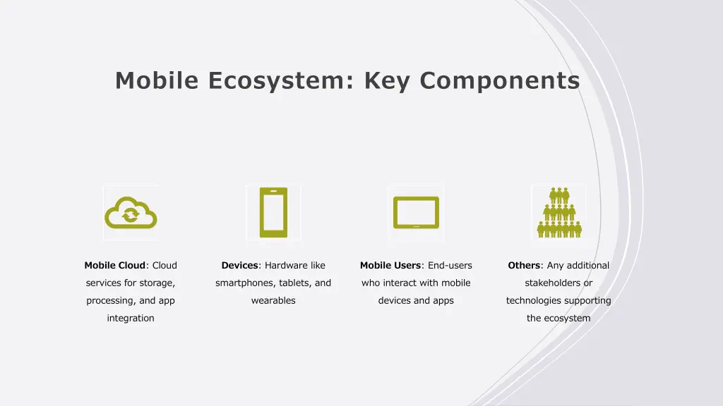 mobile ecosystem key components 3
