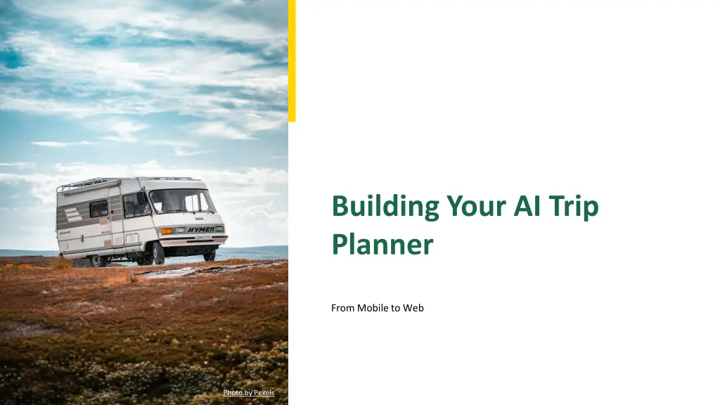 building your ai trip planner