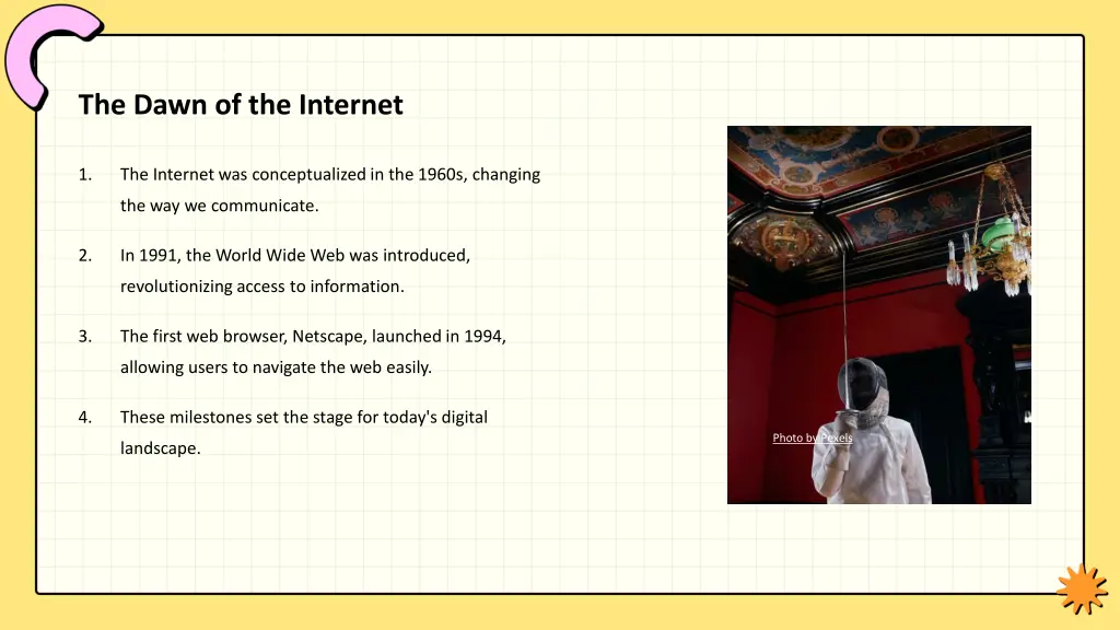 the dawn of the internet
