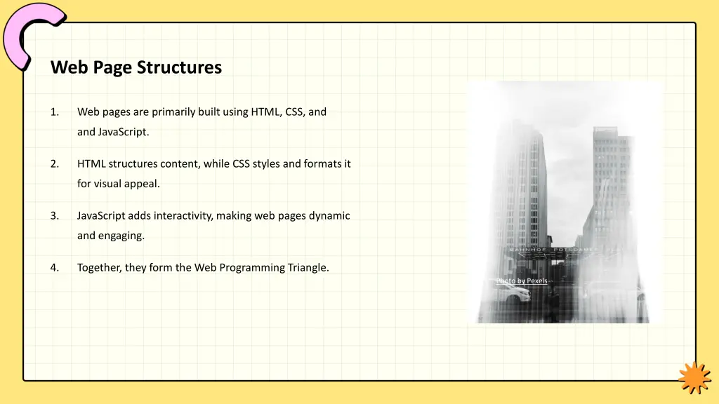 web page structures