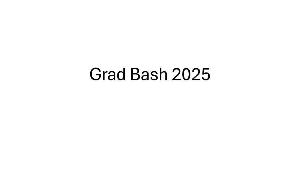 grad bash 2025