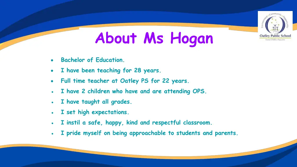 about ms hogan