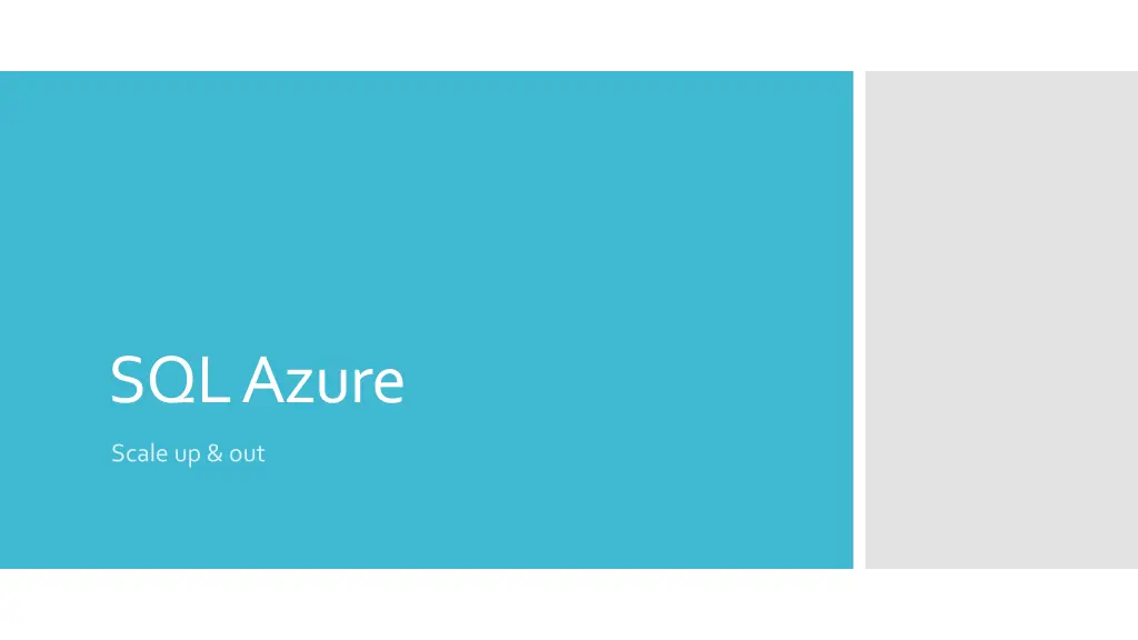 sql azure