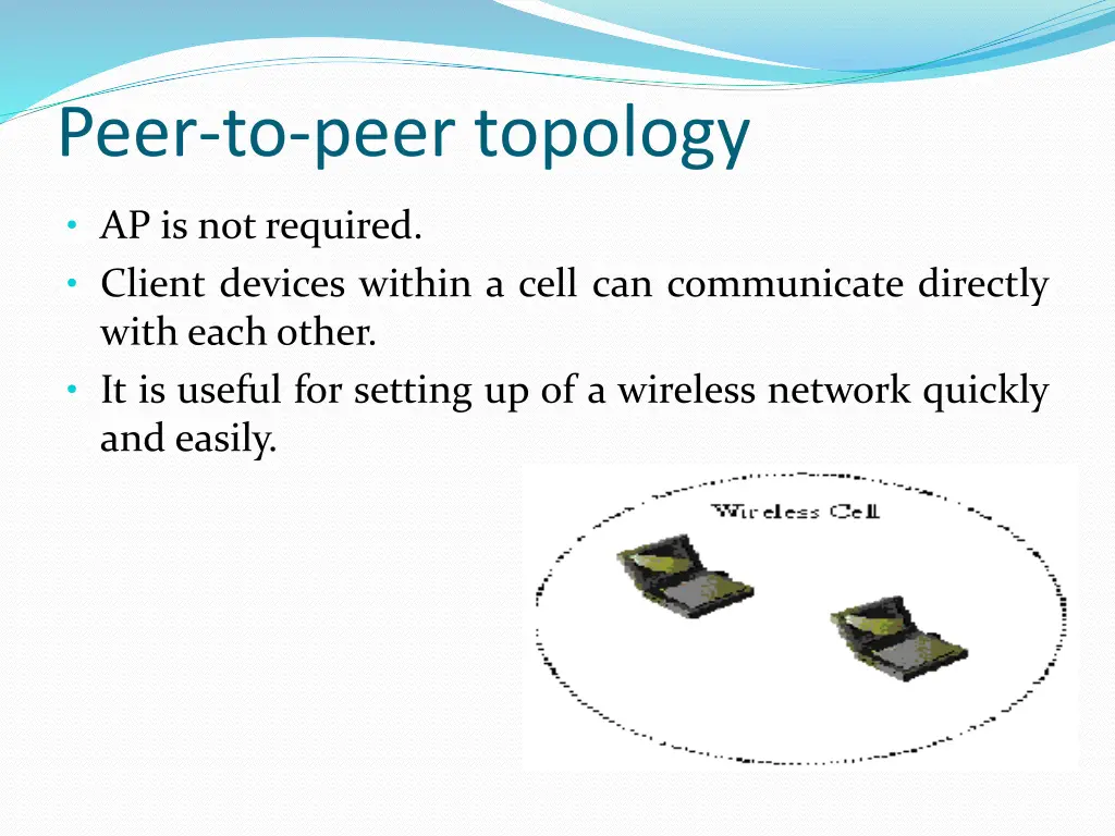 peer to peer topology