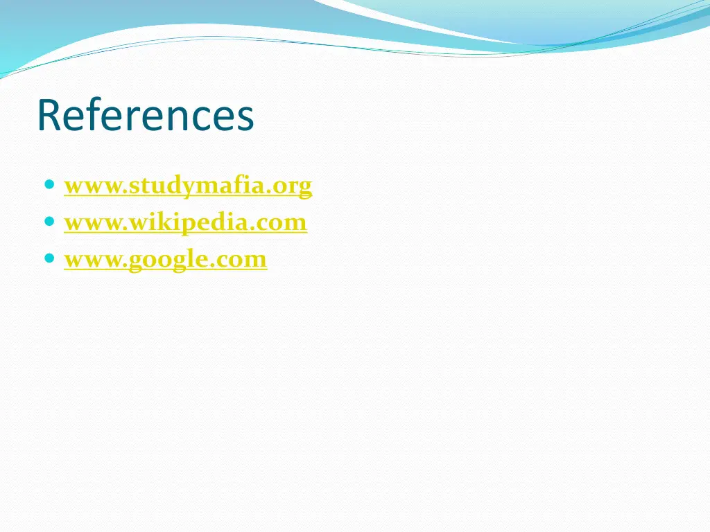 references