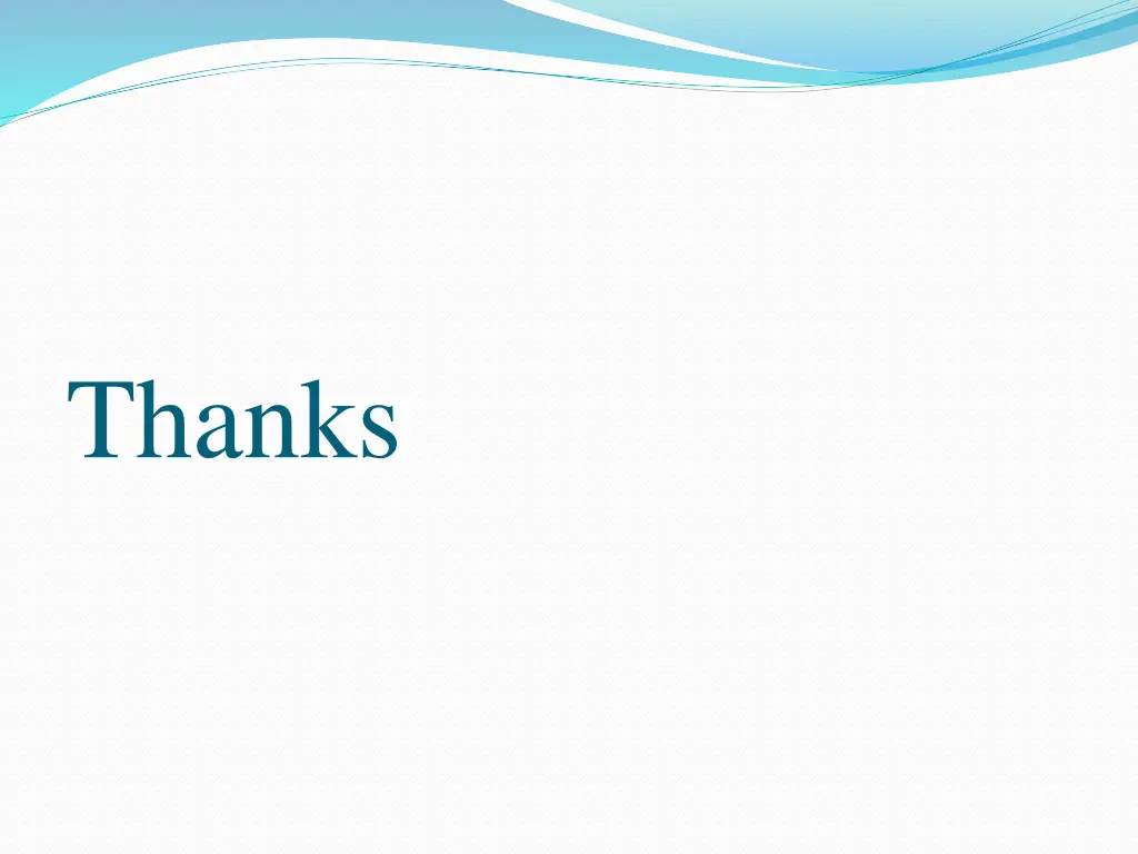 thanks