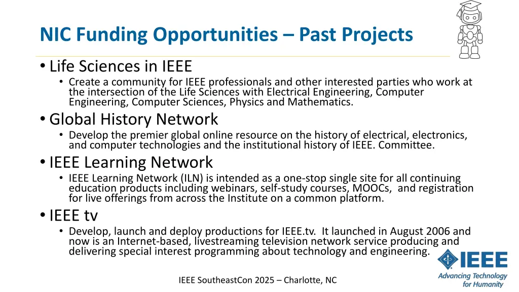nic funding opportunities past projects 1