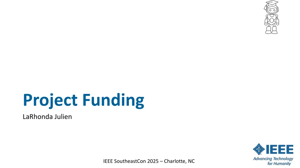 project funding larhonda julien