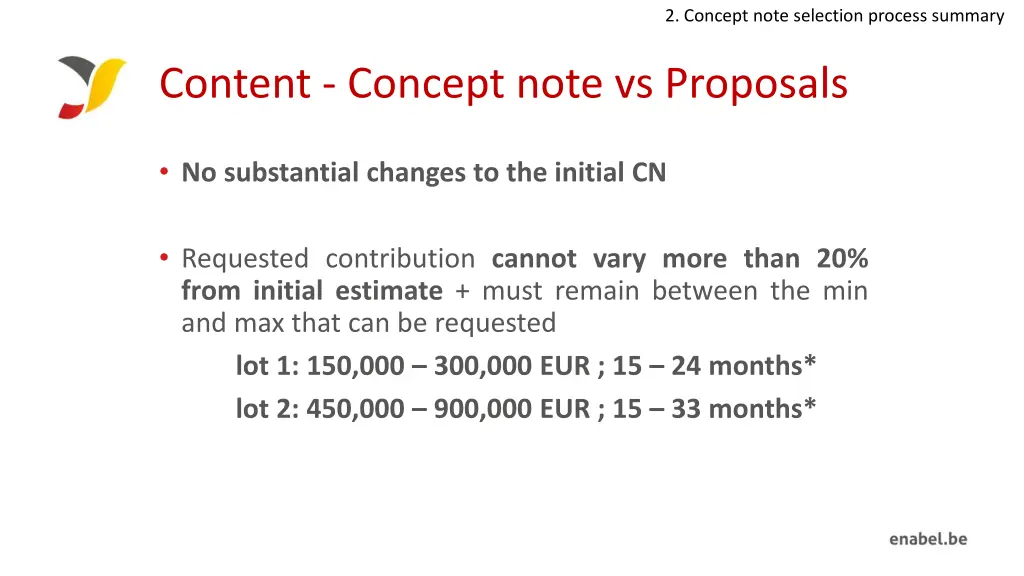 2 concept note selection process summary 2
