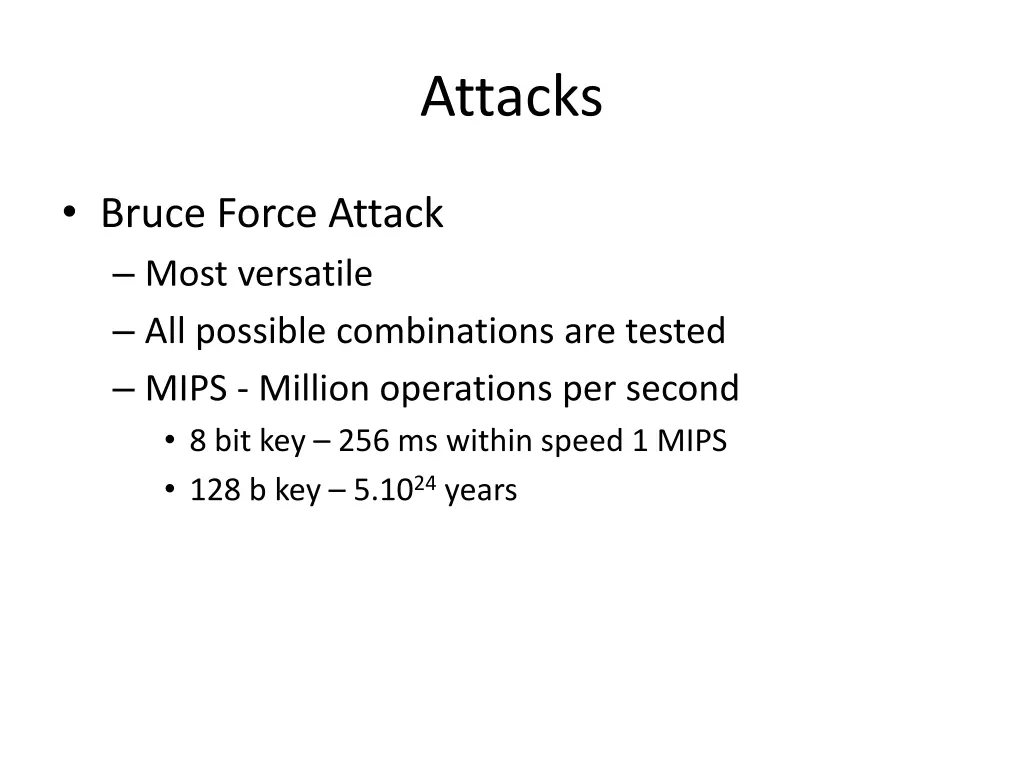 attacks