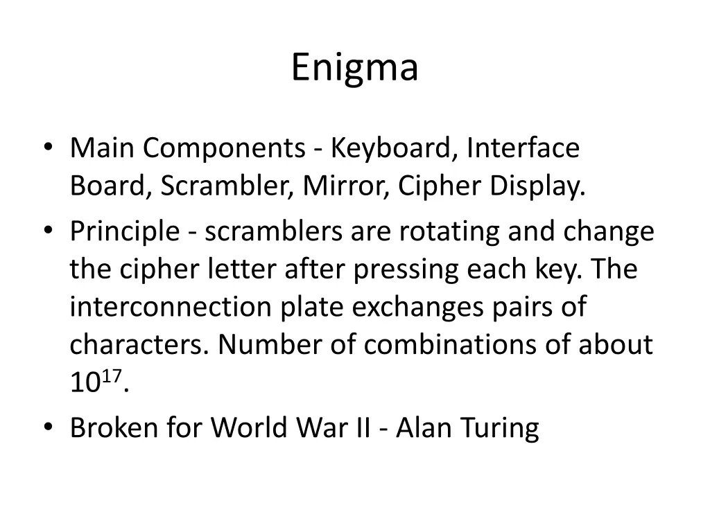 enigma